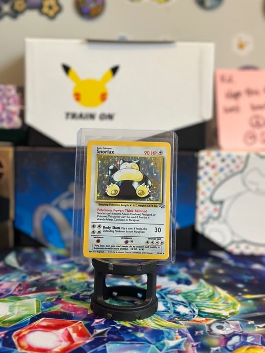 Pokemon TCG Snorlax Holo #11 Jungle LP