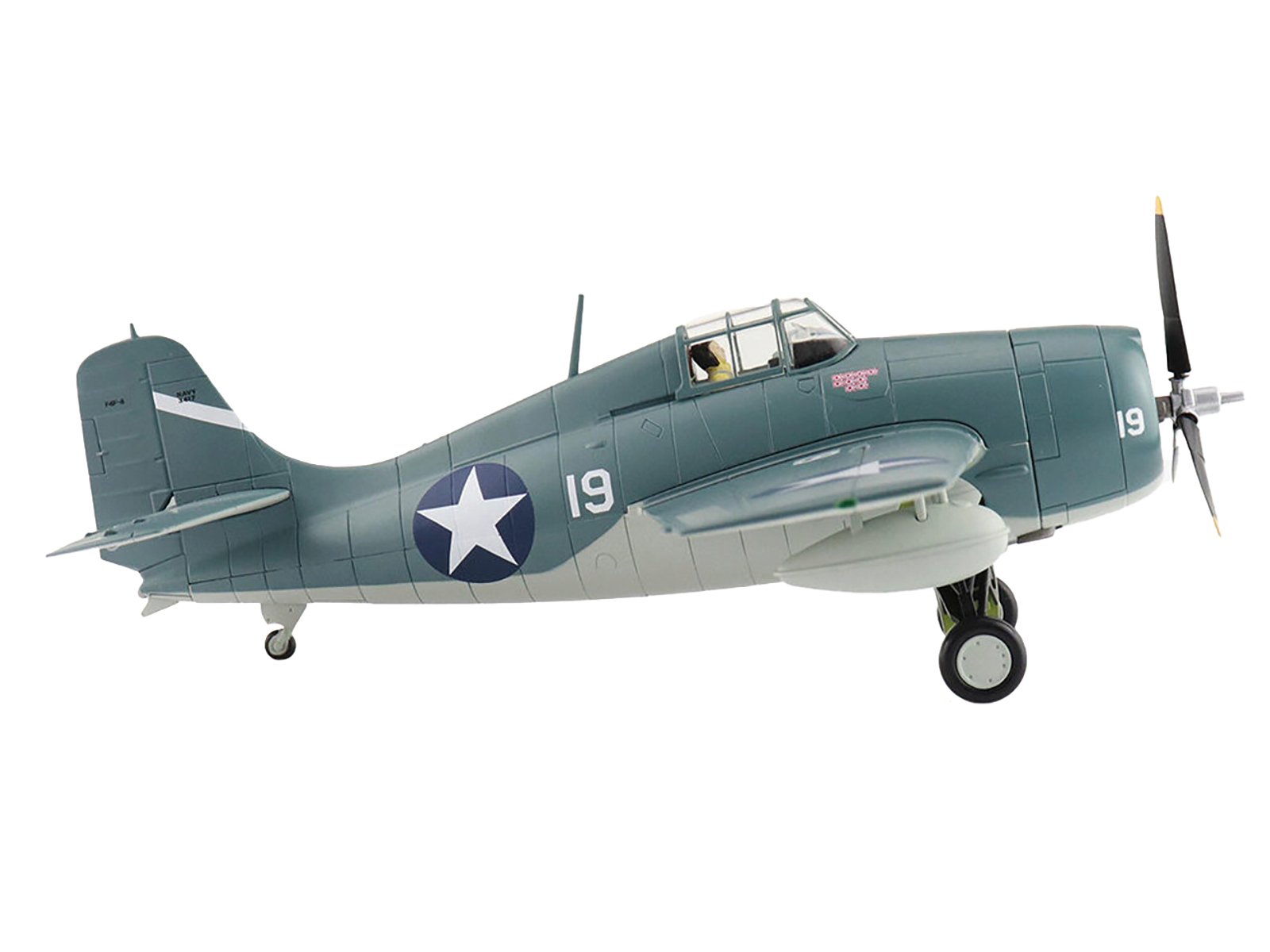 Grumman F4F-4 Wildcat Fighter Aircraft Battle of Santa Cruz Lt. Swede Vejtasa V
