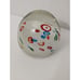 Lot Of 2 Millefiori Art Glass Paperweights