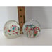 Lot Of 2 Millefiori Art Glass Paperweights