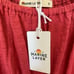 Marine Layer Pink 100% Cotton Off Shoulder Smocked Waist Top NWT Size Small