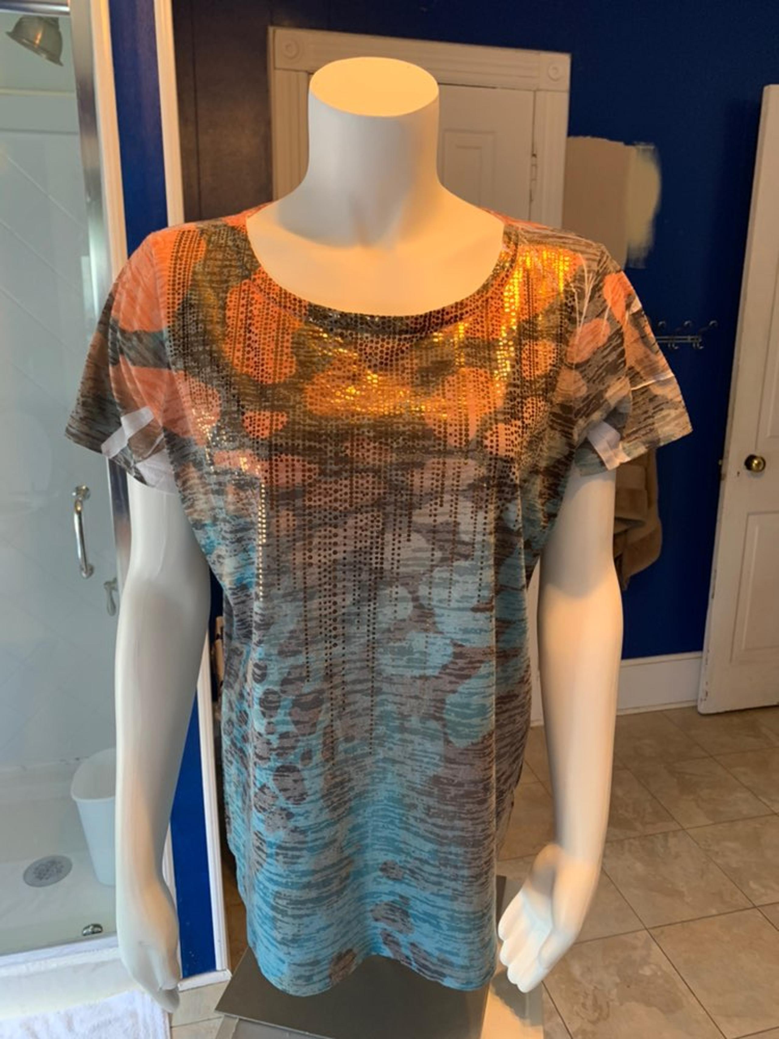 Womens dress tshirt medium