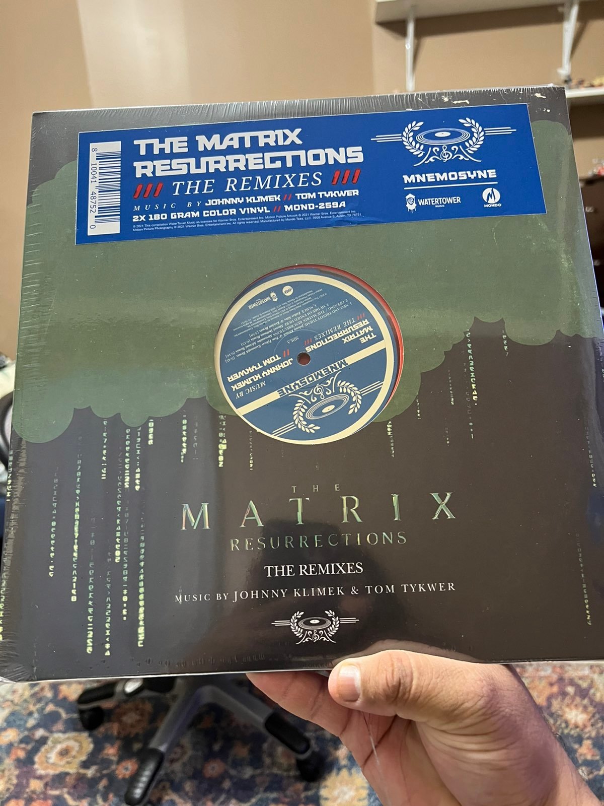 The Matrix Resurrections The Remixes 2XLP Red Blue Pill Twist /1000 Mondo Vinyl