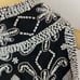 Adrianna Papell Black & White Beaded Sleeveless Top M