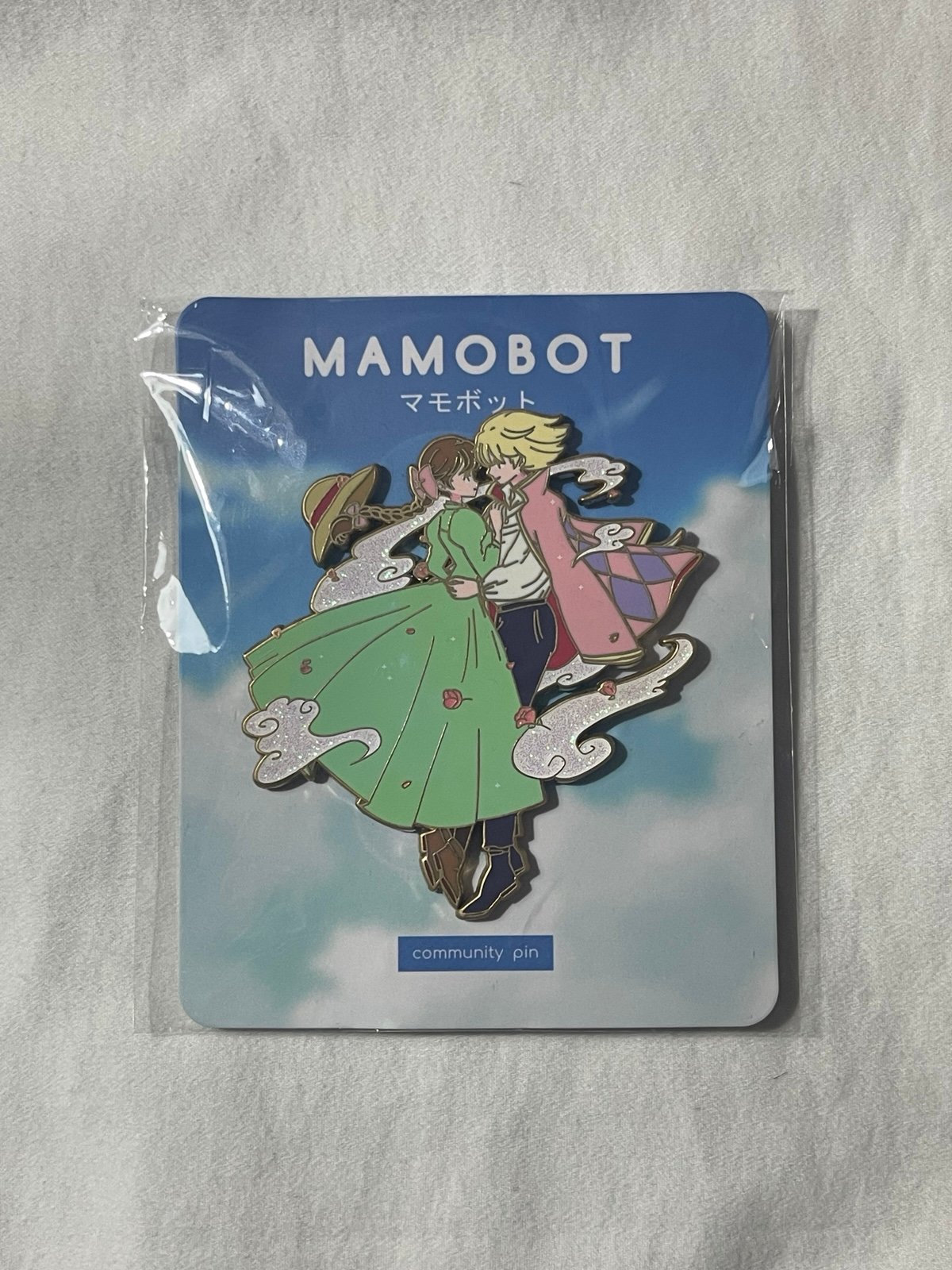 Howl’s Moving Castle Howl & Sophie Enamel Pin