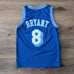 Vintage Nike Kobe Bryant no. 8 Royal Los Angeles Lakers jersey - SIZE S