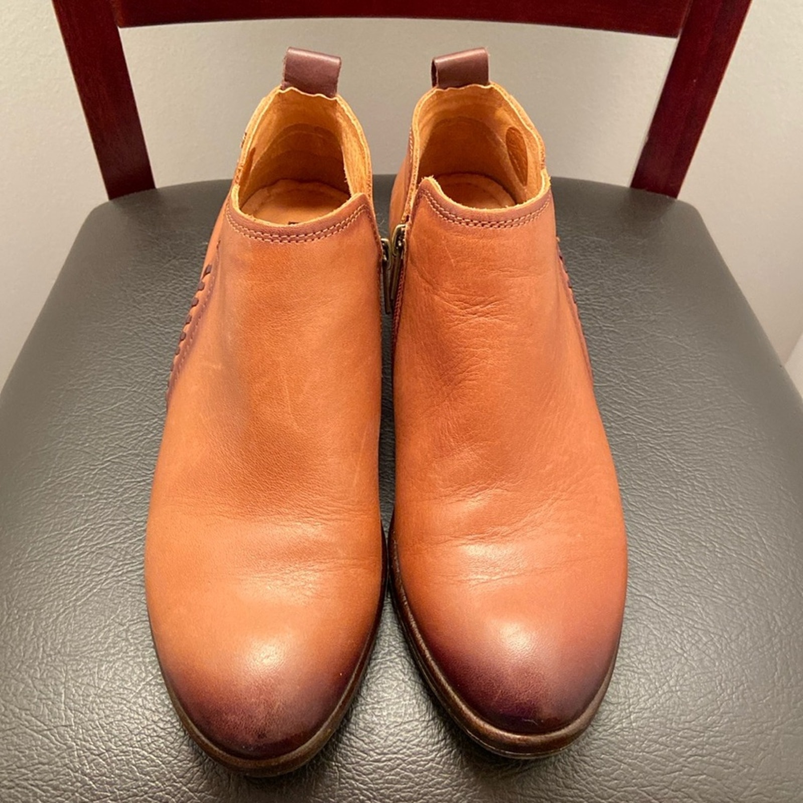 Pikolinos Brown Leather Boots Size 8