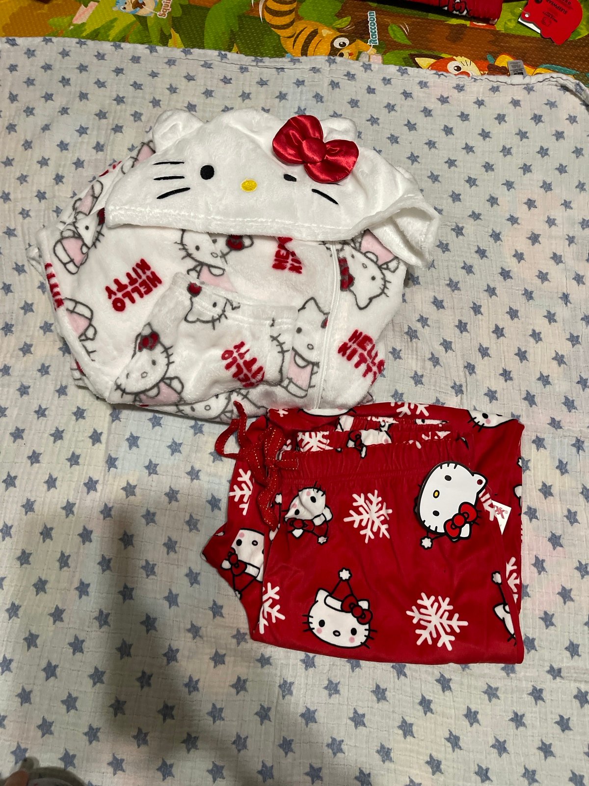 Hello Kitty pajama & onesie size large