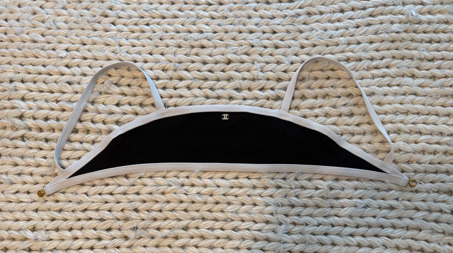 Chanel crop top - bikini (just the top) size M used twice