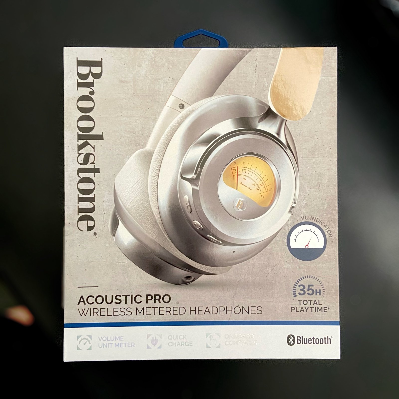 Brookstone Acoustic Pro wireless headphones