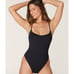 Andie Swim The Fiji One Piece in Black S NWT