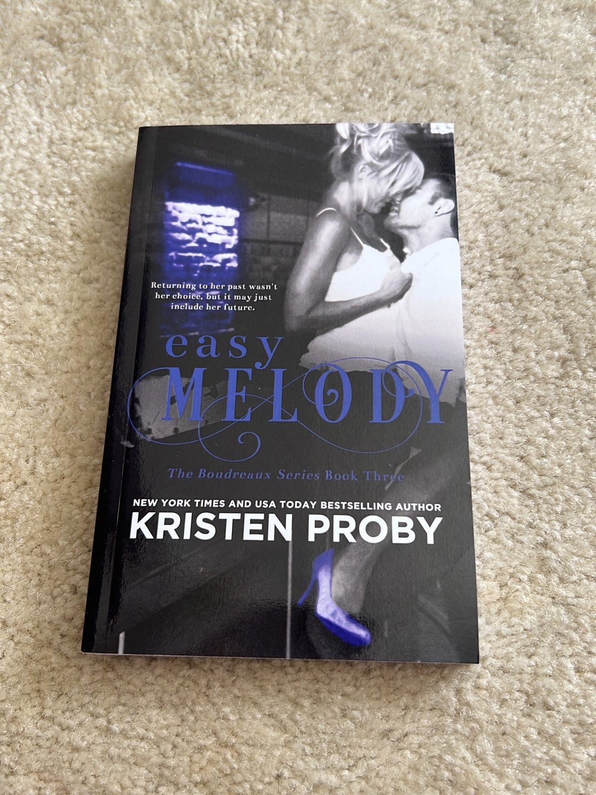 New SIGNED OOP Easy Melody by Kristen Proby First Edition Paperback
