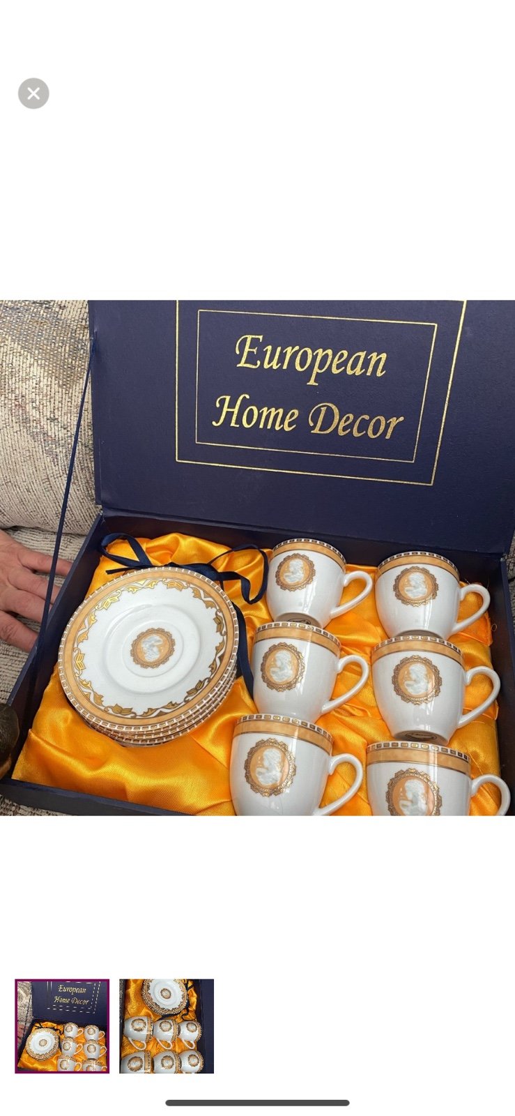 European tea set brand new