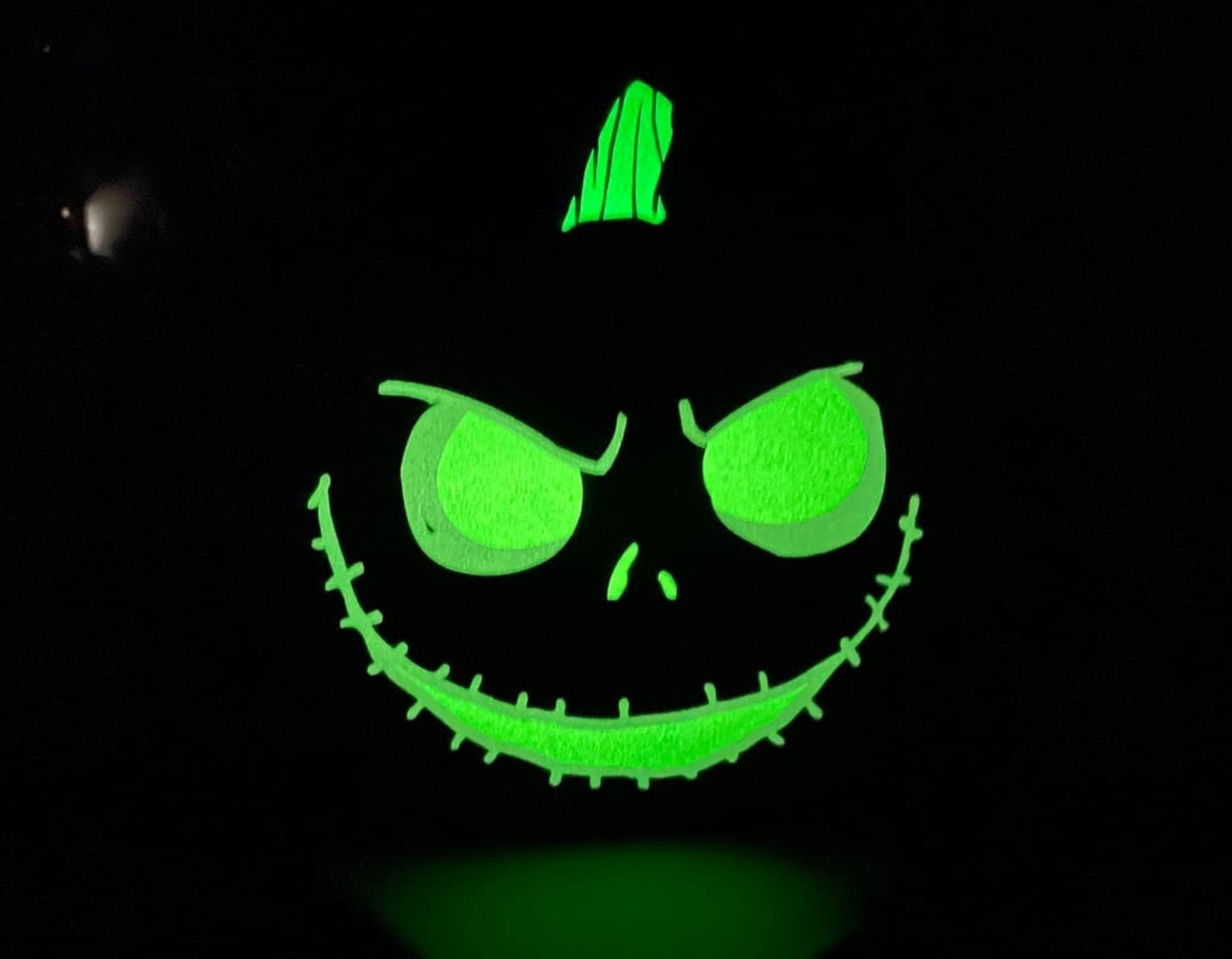 The Nightmare Before Christmas Jack-o'-Lantern Glow-in-the-Dark Crossbody Purse