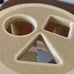Pottery barn kids metallic wooden blocks and shape sorter