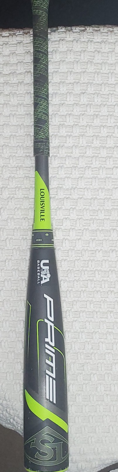 Louisville Slugger Prime -10 Youth Baseball Bat 29in 19oz. Good grip. 3 piece