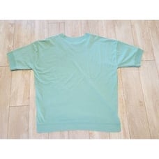 HM Abernathy L Vintage Shirt Unisex Mint Green 1990's Round Neck Pocket