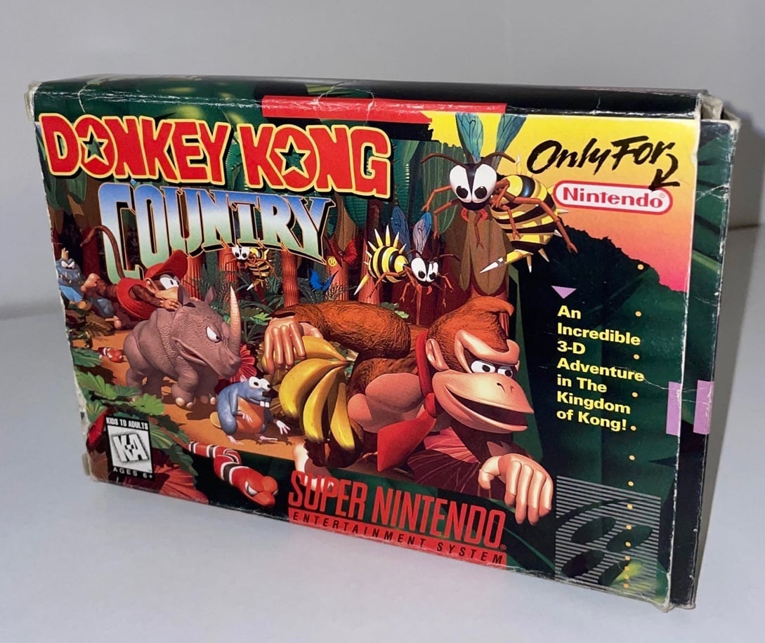 Donkey Kong Country for Super Nintendo (SNES)