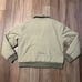 Vintage Tan beige flannel lined haggar bomber jacket large