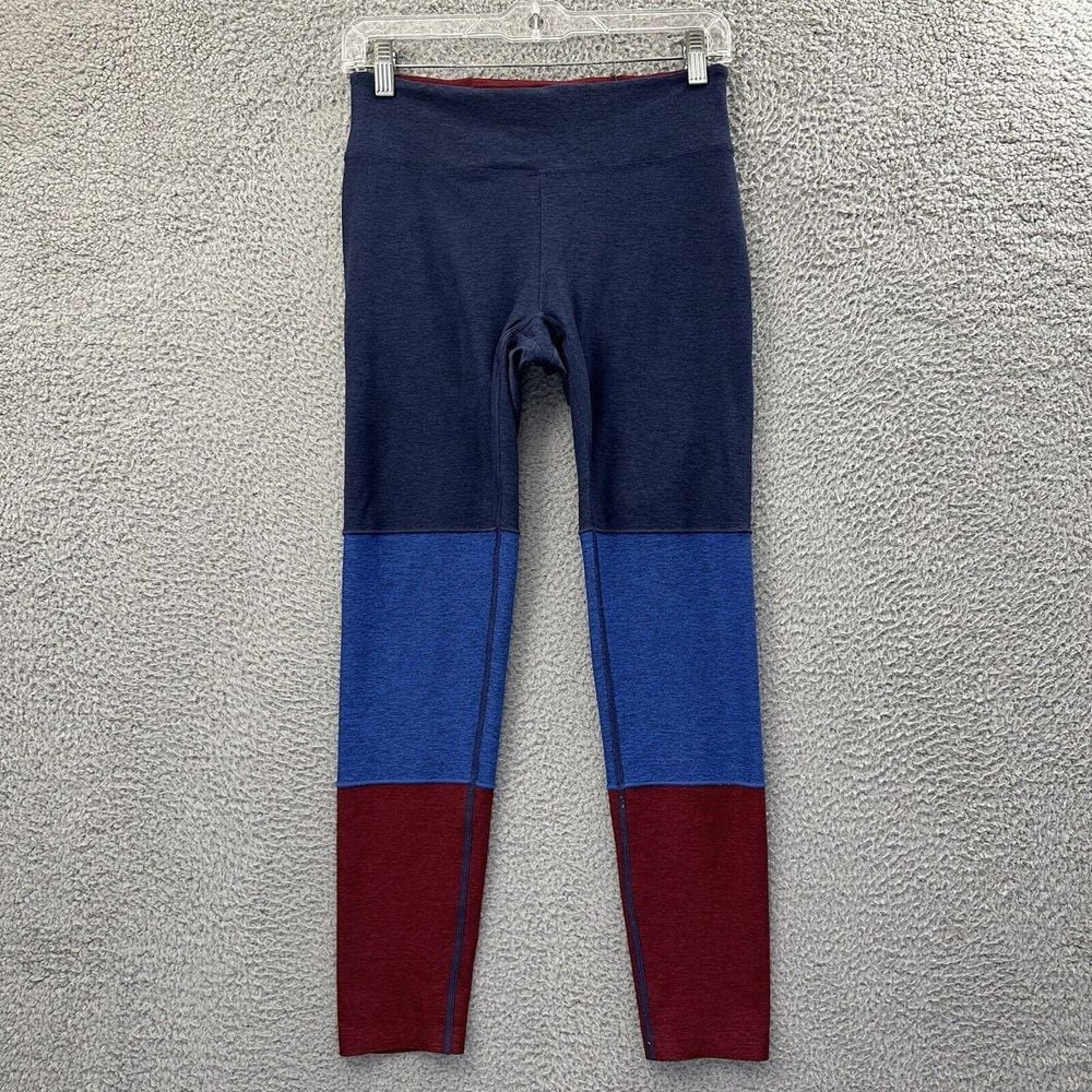 Outdoor Voices Mid Rise Color Block Leggings Athletic Athleisure Gym Women's M