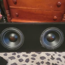 2 12 in bass boy audio sub woofer