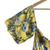 J.O.A. Yellow Floral Balloon Sleeve Off The Shoulder Mini Dress XS