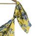 J.O.A. Yellow Floral Balloon Sleeve Off The Shoulder Mini Dress XS