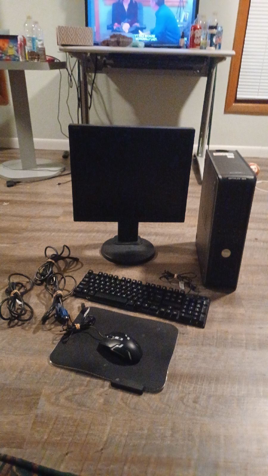 Computer and monitor