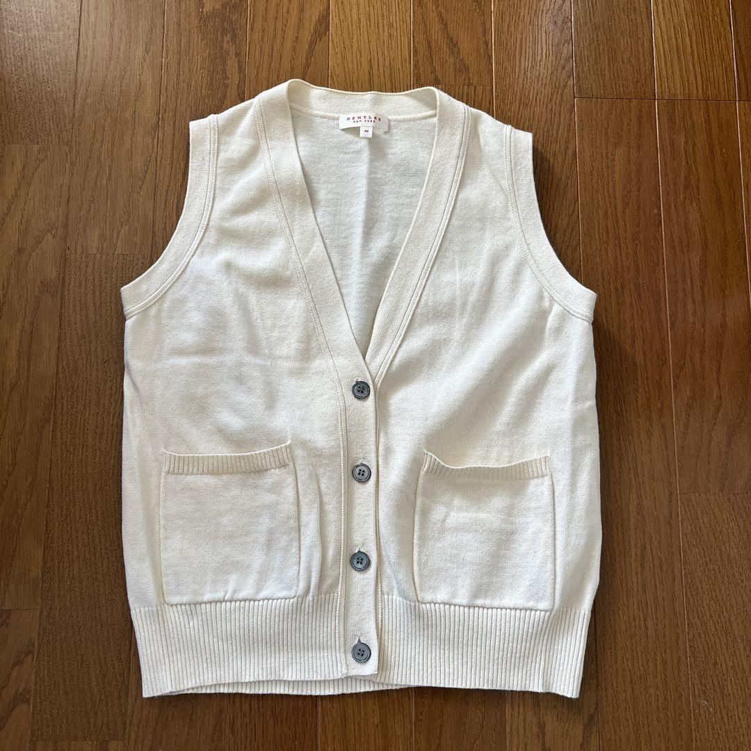 DEMYLEE Ivory Knit Vest XS