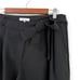 PARKER Elliot Pleated High Rise Belted Tie Waist Trouser Pants Size 8 Black