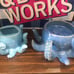 BBW Octopus 3wick and soap holder bundle