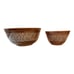 Vintage Pyrex Mixing Bowls Woodlands Set Of 2 Nesting Bowls 401 403 1970s MCM