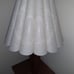 Vintage Pedastle Stand Table with Built-in Lamp