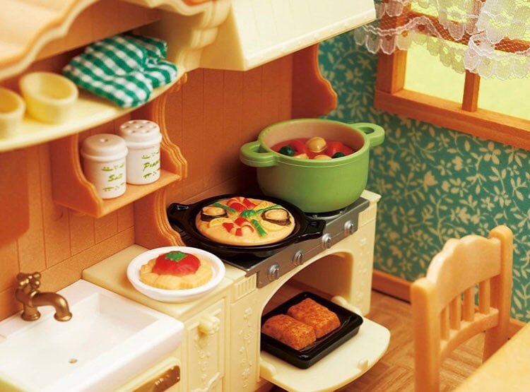 Calico Critters Kitchen - Cooking Set