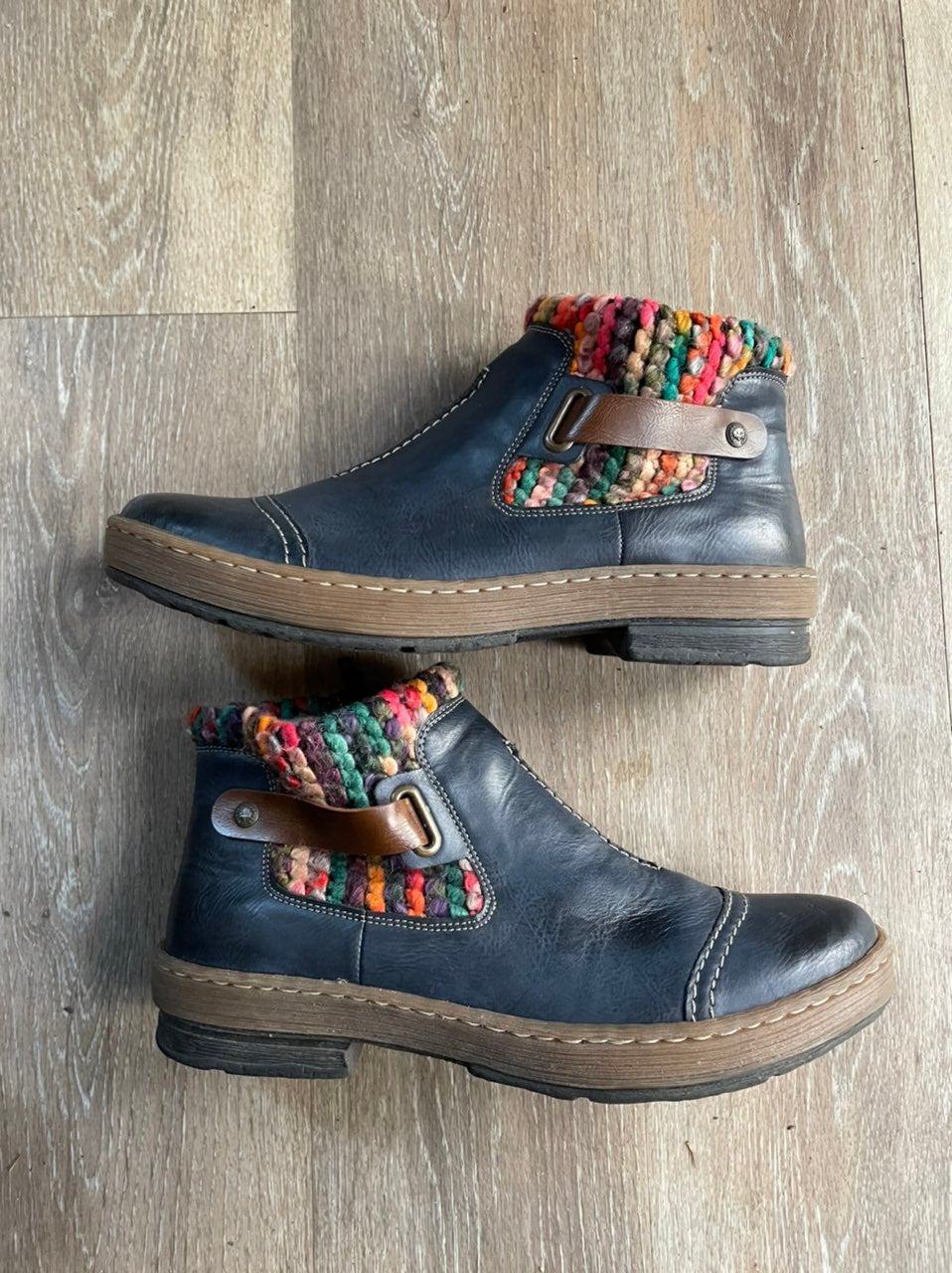 Rieker LARACHE-Virage-Hudson Chaussures Antistress Boots Bottines Black 38423-25 Rieker LARACHE-Virage-Hudson Chaussures Antistress Boots Bottines Black 38423-25