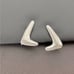 Vintage Sigi Pineda mid century modern sterling silver earrings