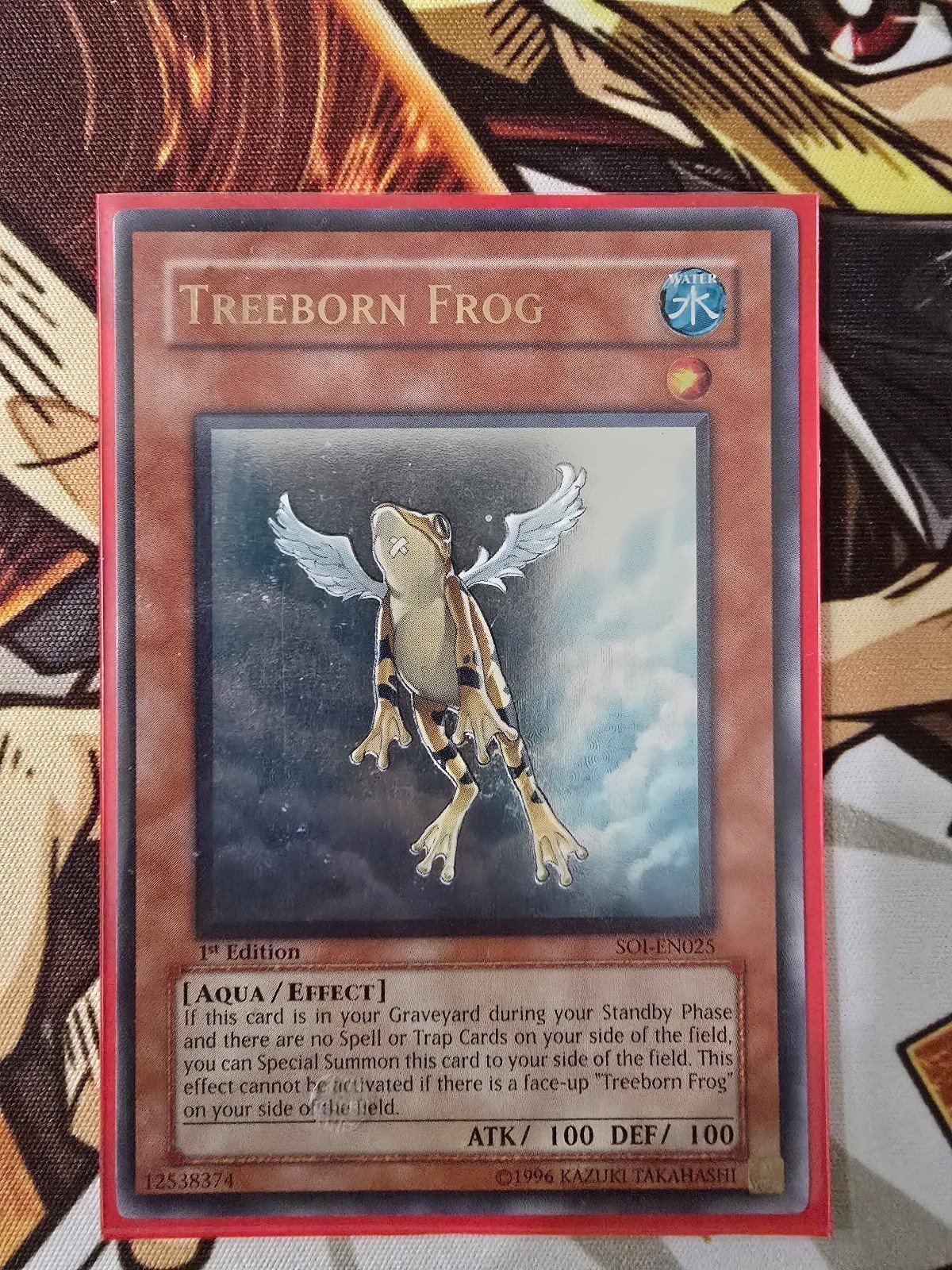 Yugioh Treeborn Frog ULT Rare 1st Ed SOI-EN025 NM