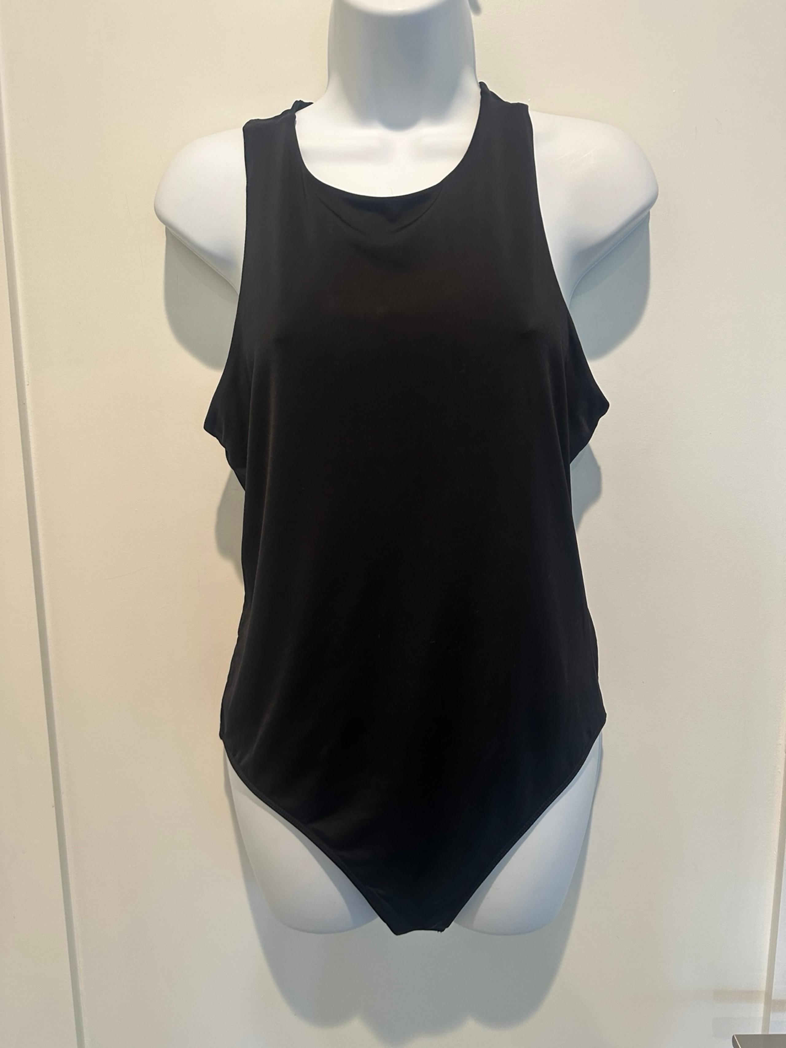 Express Black Sleeveless Women's Bodysuit- Large