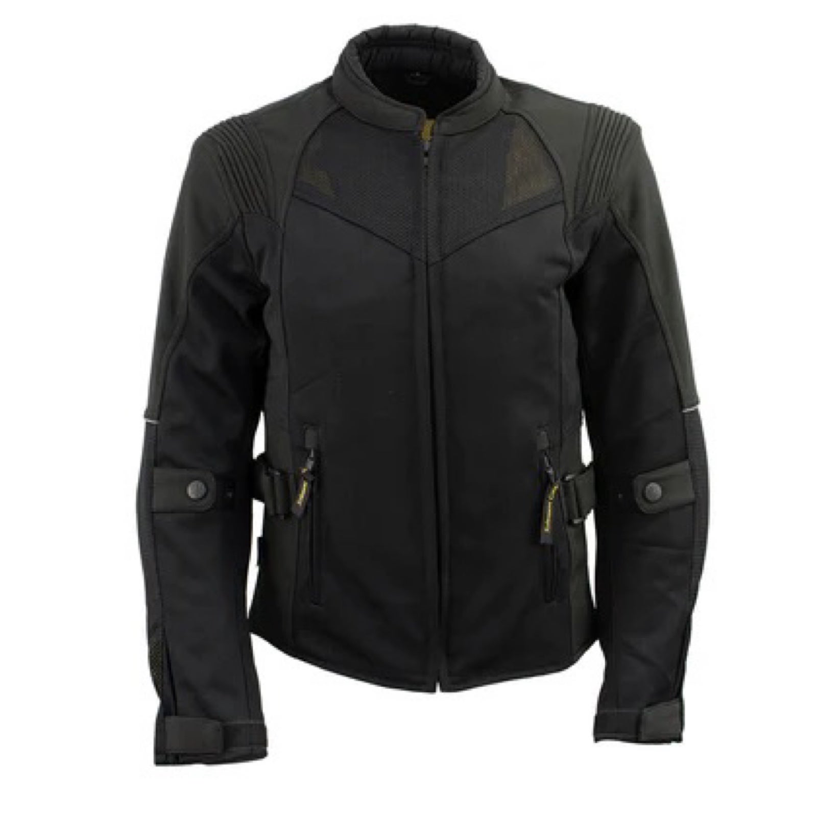 Xelement Ladies ‘Gold Series’ Motorcycle Jacket w/ Armor