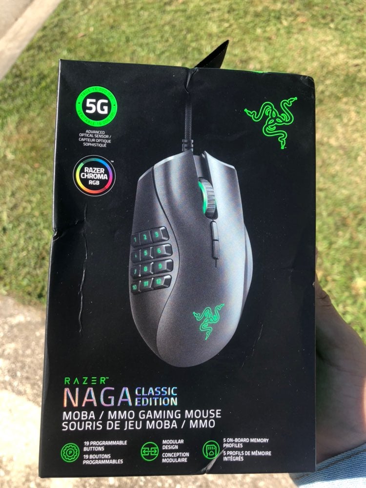New Razer deathadder elite game
