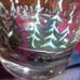 Set of ten budweiser glasses; 8 tall, 2