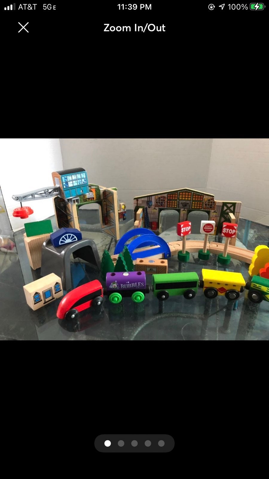 Thomas train wood train set