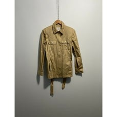 Stretch Evan-Picone Beige Jacket With Belt Siz S