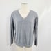 Barefoot Dreams CozyChic Lite Pullover sweater Shadow Blue grey size large