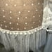 Blouse A'reve Women's Beige Ivory Button Up Lace Embellish 3/4 Sleeve Cardigan