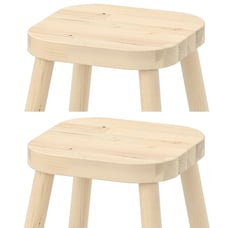 2 IKEA Flisat kids stools