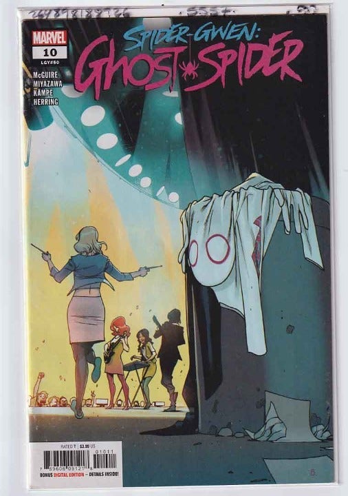 Spider-Gwen Ghost Spider #10 (2019) 1st Appearance of Ghost-Spider