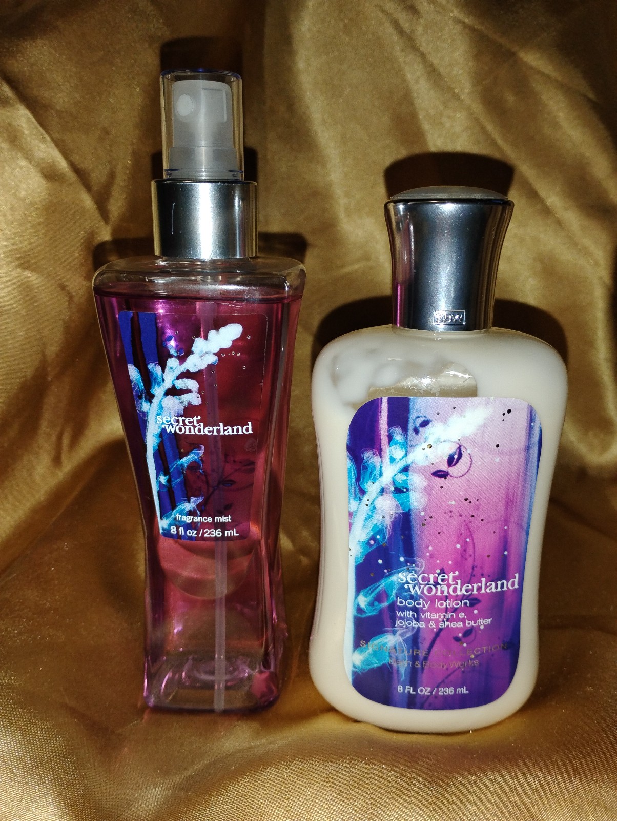 BBW~SECRET WONDERLAND Body Lotion 90% Mist 98% Full