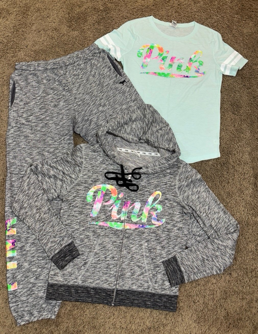 PINK 3 piece set