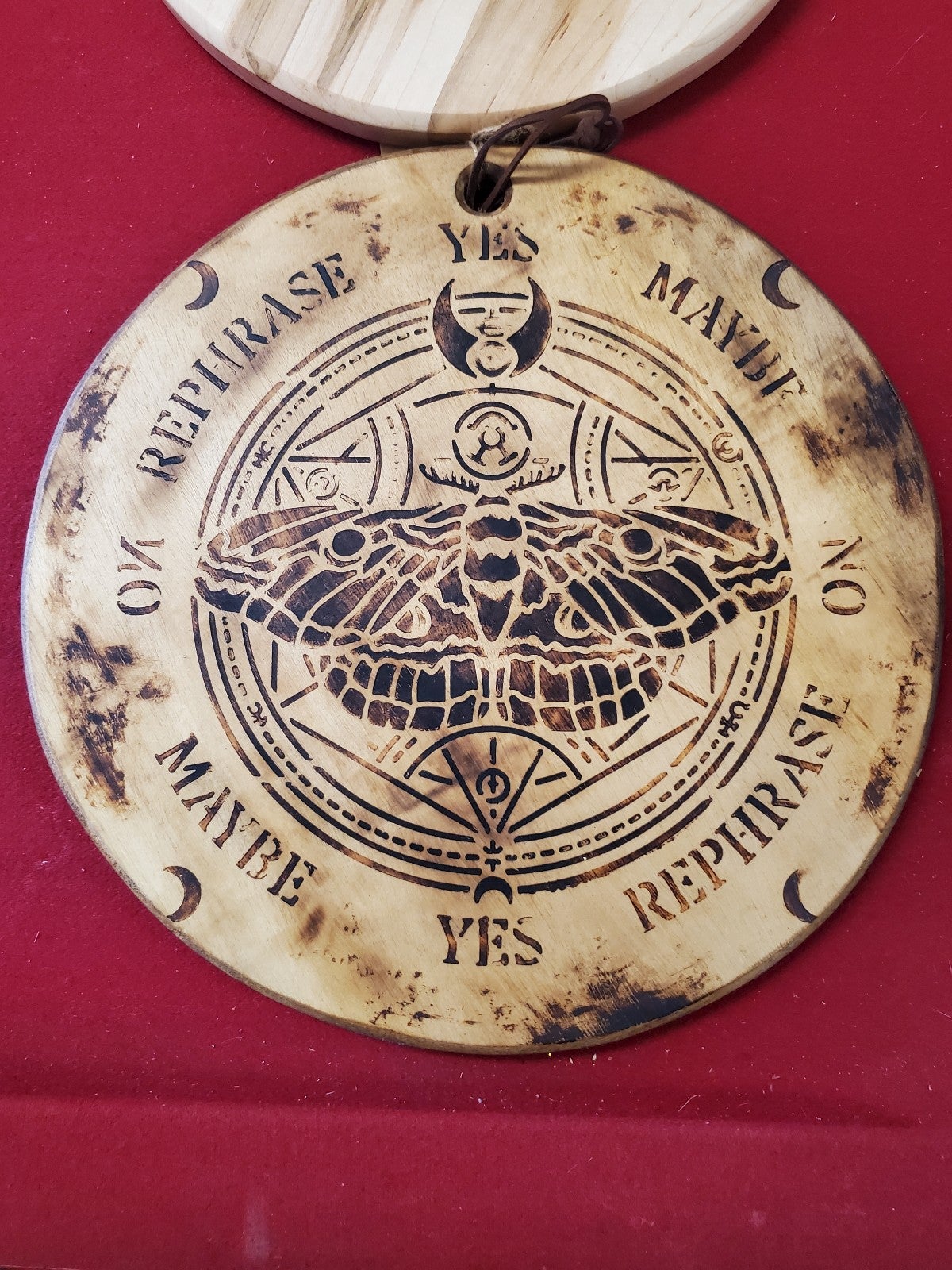 Death's-Head Moth (Acherontia) Pendulum Board